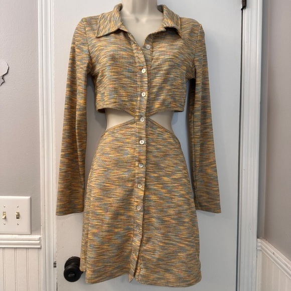 Mable KEIRA SIDE CUT OUT DRESS Size L - Picture 3 of 13